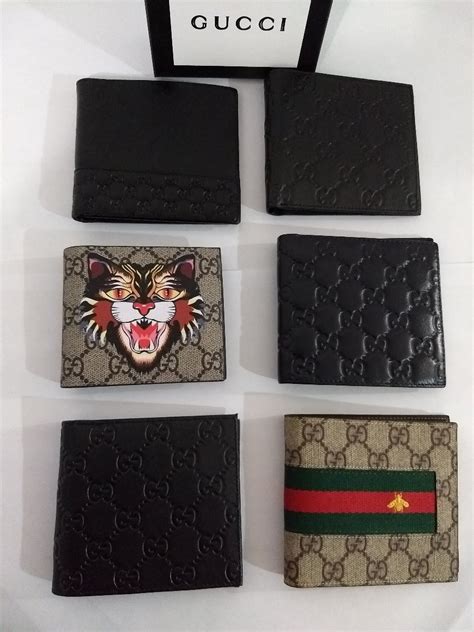 billeteras gucci logo en medio|cartera de gucci.